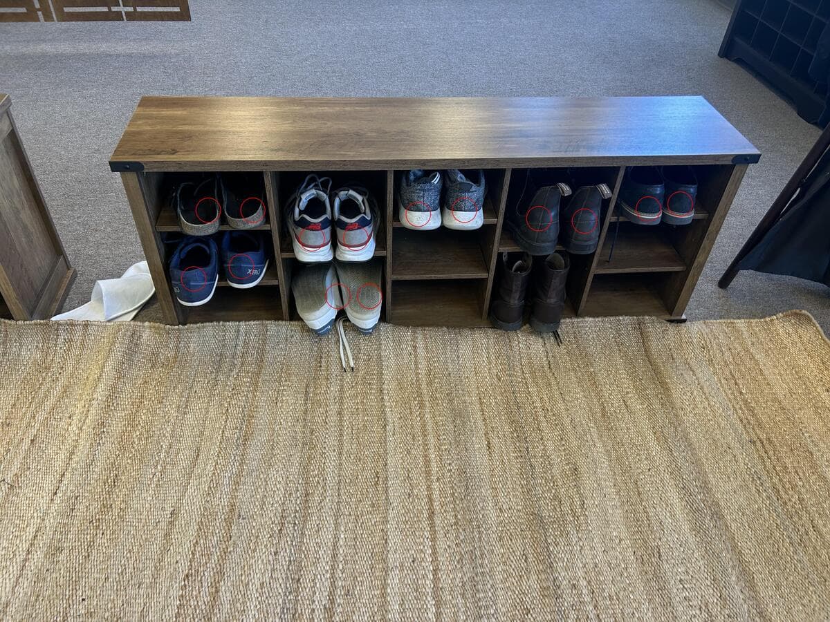 3F Rack 2 shoe rack